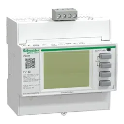 Schneider Electric 1A or 5 A Power Meter with 2 Digital Input 2 Digital Output, METSEPM3255-59