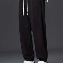 YOU FOREVER Men Cotton Baggy Mid Rise Joggers-image-38