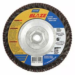 Norton 152.4 mm (6 Inch) 60 Grit Ceramic Flap Disc, 52CH27-image-66