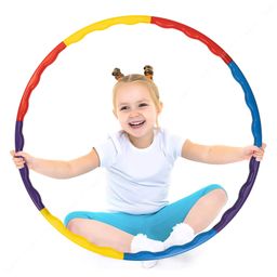 Baybee Detachable Hula Hoop Toys Fitness Hoola Hoop Rings with 8 Interlock Piece & Adjustable Size - Color May Vary-22