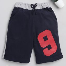 TOONYPORT Number Printed Shorts - Black-image-97