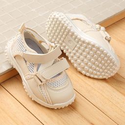 Babyoye Casual Shoes with Velcro Closure - White-image-57