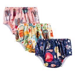 Chinmay Kids Waterproof Swim Diapers - Leakproof & Adjustable for Boys & Girls | Pack of 3 Fun Designs-image-84