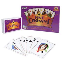 Awestuffs Five Crowns Card Game Rummy Style Card Game Family Game Party Game image 2