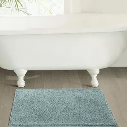 OBSESSIONS Green 2400 GSM Textured Anti- Skid Bath Rugs-image-58