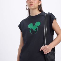 glitchez Disney Mickey Mania Oversized T-shirt-image-1