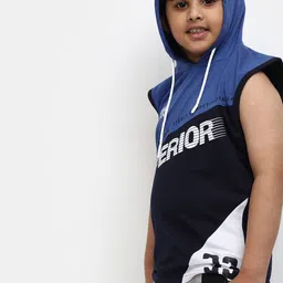 V-Mart Boys Printed Cotton Basic Vest-image-78