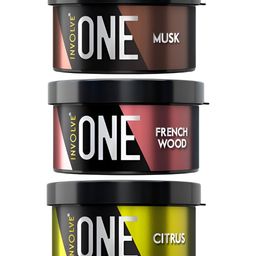 INVOLVE Set Of 3 Musk Frenchwood & Citrus Car Air Freshener - 40 g Each-image-81