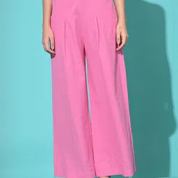 SMERA MART Cotton Trouser Pant for Women-image-1