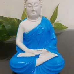 Afterstitch Blue Buddha Idol Showpiece-image-79