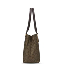Lavie Printed Structured Satchel with Quilted image 3
