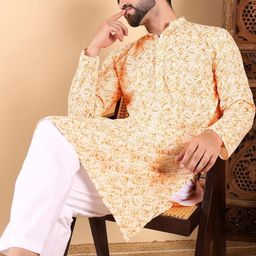 Anouk Men Geometric Printed Kurta-picture-14