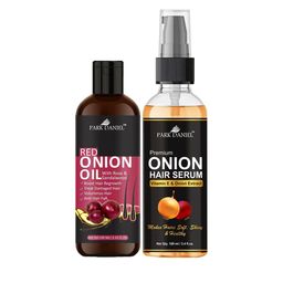 Park Daniel Set Of 2 Red Onion Oil & Premium Onion Hair Serum - 100 ml Each-9