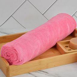 Black Gold Pink Solid 400 GSM Bath Towels-27
