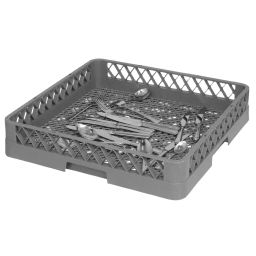 Washmatic Flat Rack Square Shape Plastic Body Size 500x500 mm for Accommodating Plates, Bowls and Cutlery, WA32-image-5