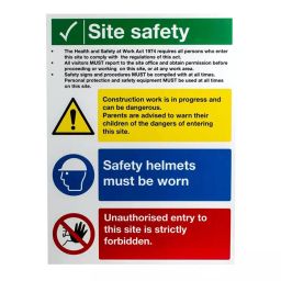 RS PRO 400x300mm PP English Safety Poster Model No 1812230-picture-15