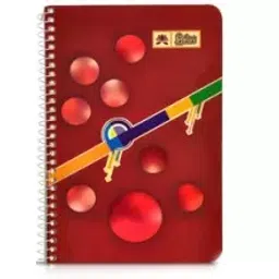 Lotus Spiral A6 Size Note Book-15