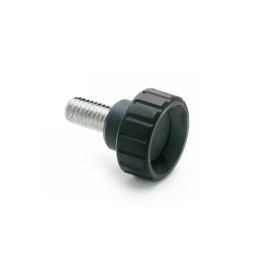 Elesa Polyamide Based Technopolymer Round Knob M4 x 10 Threaded Stud, 6351 (Pack of 10 Pcs)-image-21