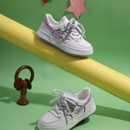 Truffle Collection Unisex Kids PU Sneakers-42