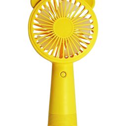 KolorFish Portable Handheld USB Rechargeable Fan 3 Speeds 4 Hours Bear Ear - Yellow-28