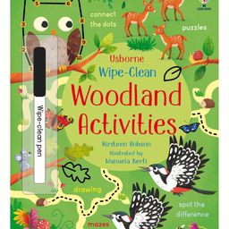 Usborne Wipe Clean Woodland Activities By Kirsteen Robson - English-13