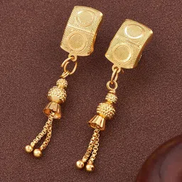 Anouk Set Of 4 Gold-Plated Floral Shaped Drop Earrings image 2