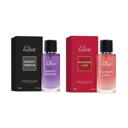 La Pink Set Of 2 Blossom Love Sweet Dream Long Lasting Eau De Parfum - 50 ml Each-85