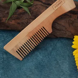 PARMY Set Of 3 Durable & Gentle Wooden Comb Fir Hair Growth image 3