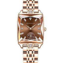 GIORDANO Women Embellished Dial & Stainless Steel Bracelet Style Straps Analogue Watch GZ-60102-11-picture-45