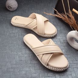 Styli Women Open Toe Flats-29