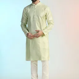 Prakatha Men Embroidered Kurta-7