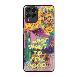 QRIOH Quirky Printed Samsung Galaxy M53 5G Silicone Back Case-picture-38