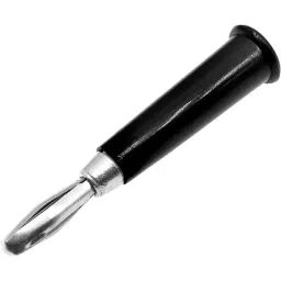 RS PRO 4 mm Black Male Banana Plug 30V 19A, 2080256 (5 Pcs)-image-89