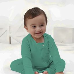 YK Infant Girls Two Way Zipper Romper-49