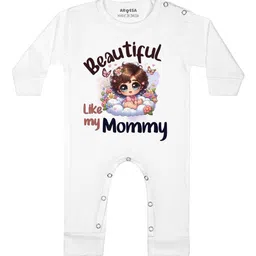 Arvesa Beautiful Like My Mommy Printed Bodysuit-image-13