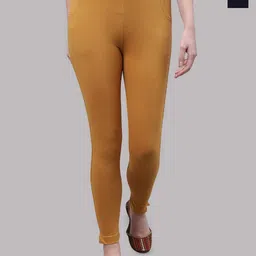 Valles365 by S.C. Pack Of 2 Women Cotton Ankle-Length Leggings-image-97