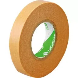 NICHIBAN Paper Adhesive Tape Rubber Type Brown 9 mm x 18 m, No.208 (Pack of 120 Roll)-image-7