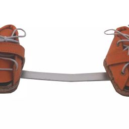 Salo Orthotics Orthopedic Club Foot Shoes with Dennis Brown Splint (4.5", ORANGE)-21