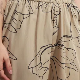 Vara By Vishudh Poplin Printed Co-Ord Set image 4