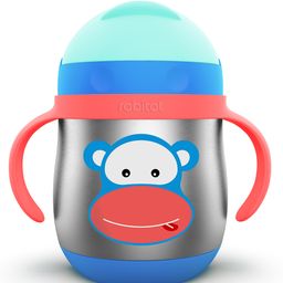 Rabitat First Step Gravity Sipper Cheek Monkey - 390 ml-image-9