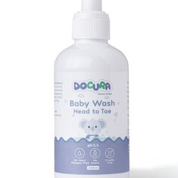 DOCURA Baby Wash Head to Toe, Cruelty & Tear-Free  200ml(Pack of 1)-image-42