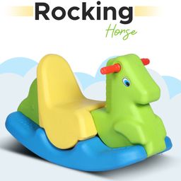 Toy Plus Rocking Horse Kids Ride On Rocker - Multicolor-13
