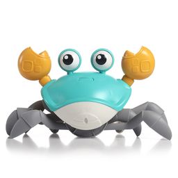 Zoe Crawling Crab Musical Toy Rechargeable with Light - Blue-17