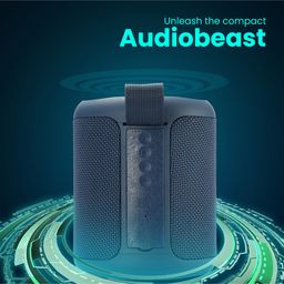 Portronics POR 1579 Sound Drum P 20W TWS Portable Bluetooth Speaker - Blue image 2