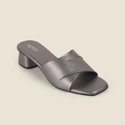 Metro Textured Block Mules image 4