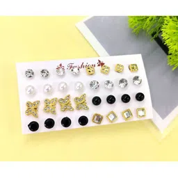 Balasundri Contemporary Studs Earrings-32
