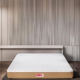 USHA SHRIRAM Beige & White Aero Cool Gel Orthopedic Quilted King Size Mattress-image-88
