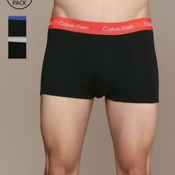 Calvin Klein Underwear Men Pack of 3 Solid Trunks U2664WHD-picture-16