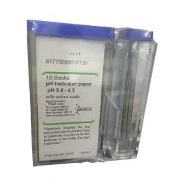 Merck 2.0-4.5 Range pH Indicator Paper Booklet in Handy Pack, 61770000011730 (Pack of 10)-1