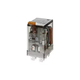 Finder DIN Rail Power Relay 24 V Coil 12 A Switching Current DPDT, 56.32.9.024.4040-picture-3